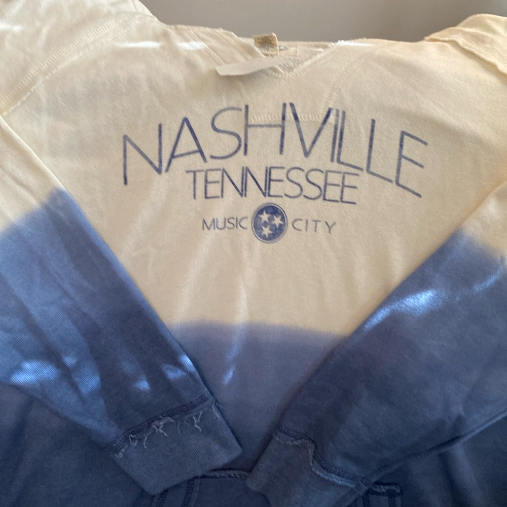 Nashville TN Music City Ombré Hoodie. Size 2X *NWT